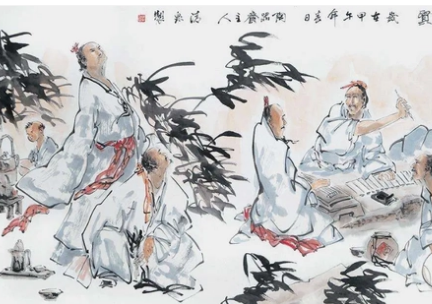 竹林七贤的人生态度是什么样的?表现在哪些方面？