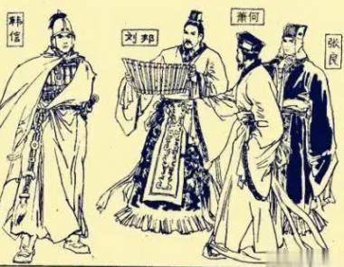 汉初三杰是哪三人？谁得善终？