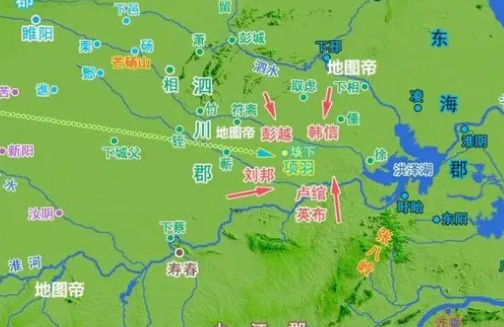 揭秘垓下之战：历史真相与现代地理位置