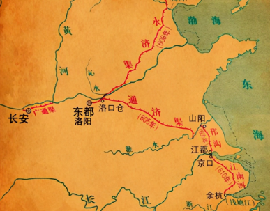 隋炀帝杨广为什么修造运河？他有何打算？