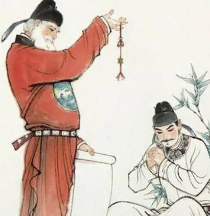 李白与贺知章：岁月的交错与友情的交织