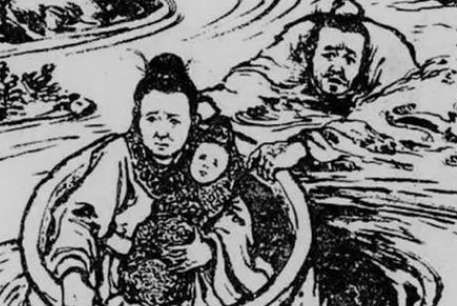 岳母抱着小岳飞坐到缸中躲避洪水：一种生存的智慧