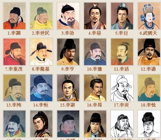 唐朝共有几位皇帝？分别是谁？