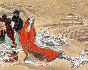 王昭君出塞后，匈奴人如何对待她？