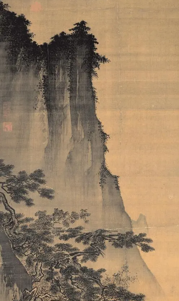 马远山径春行：一幅宋代山水画的诗意与韵味