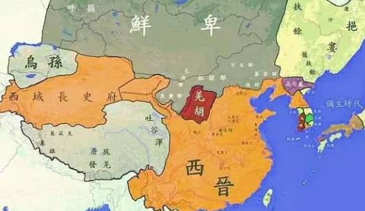 晋朝地图：揭秘东晋与西晋的地理版图