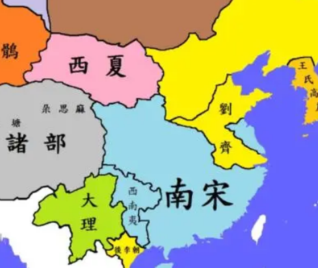 南宋地图：一图揭示千年前华夏的辉煌
