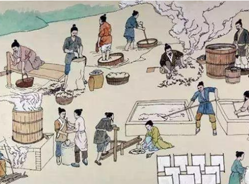 汉朝时期的三大发明：造纸术、指南针与火药