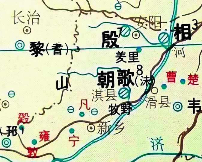 商朝的都城朝歌，是现在的哪里？