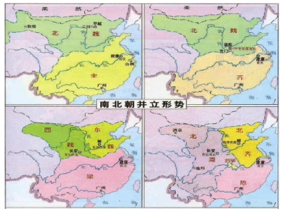 南北朝时期的国家兴衰：历史长河中的多元文化交融