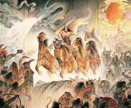 揭秘古代神话人物：蚩尤与炎帝的关系