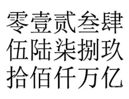 探寻中国古代大写数字的起源