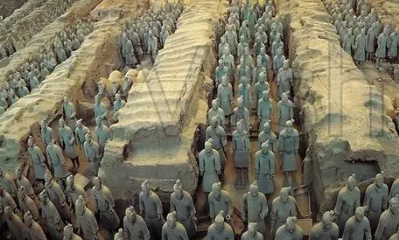 兵马俑：探秘古代陵墓的空中诡异现象