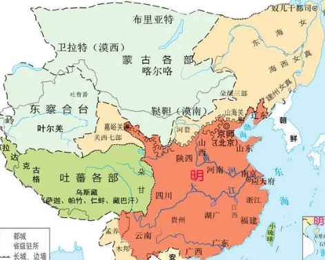 明朝疆域的广阔与变迁：探究其历史版图