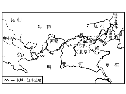 明长城的起点与终点