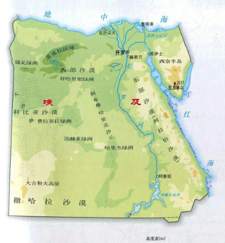 埃及地理环境的独特优势与古代文明的繁荣