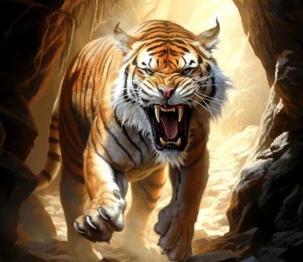 探秘自然界的霸主：老虎为何被誉为百兽之王