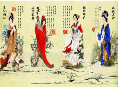 The tragic fates of the four ancient beauties: Wang Zhaojuns humiliation led to her suicide by poisoning.
