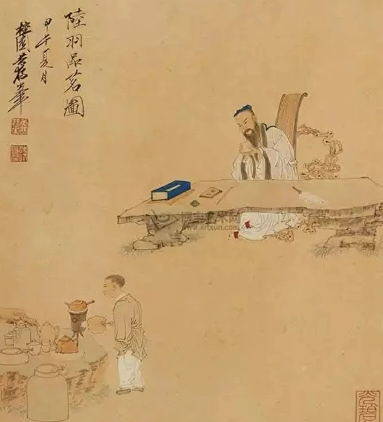 茶文化的两位巨匠：卢仝与陆羽之间的精神传承