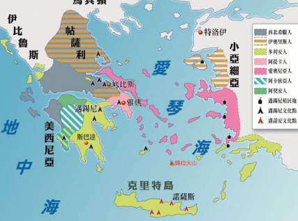 爱琴文明：从青铜时代到海洋帝国的文明基因重组