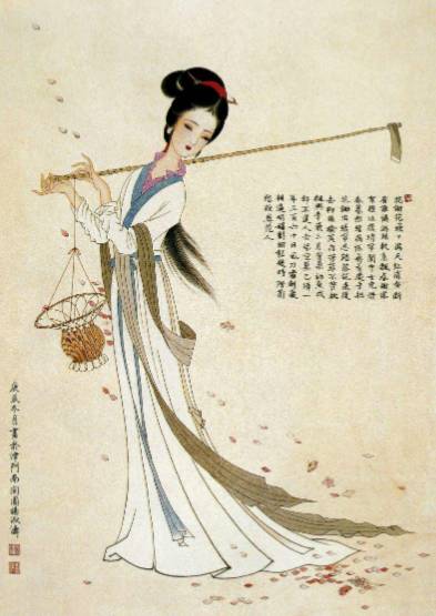 黛玉葬花：一场跨越时空的生命诗学