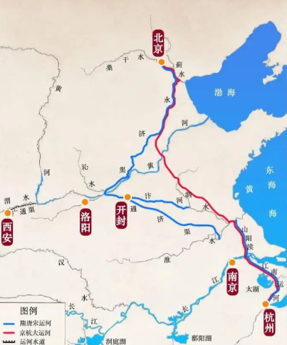 京杭大运河是隋炀帝修建的吗？——历史脉络中的运河真相