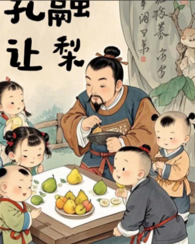 孔融让梨：美德典范与时代悲剧的交织人生