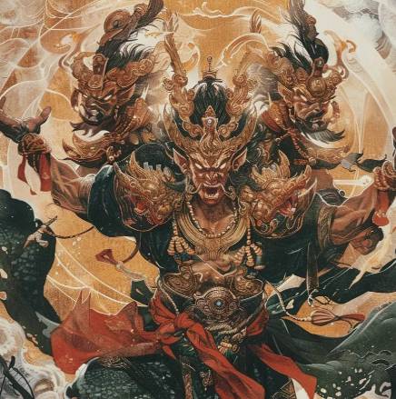 战神蚩尤：上古烽烟中的传奇首领