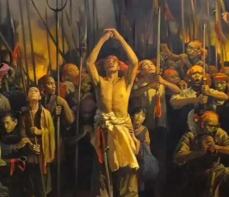 血色刑场：太平军凌迟清军大将的残酷历史