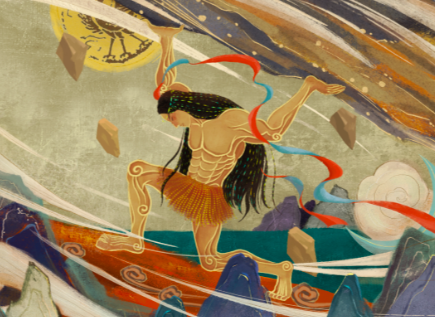 混沌初开：盘古开天辟地的创世史诗