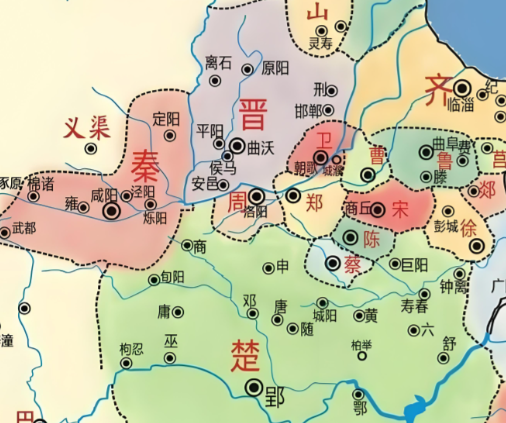 血染蒗荡渠：晋楚争霸的致命误判与霸主更迭