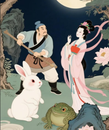 月宫秘事：吴刚与嫦娥关系的多维解读