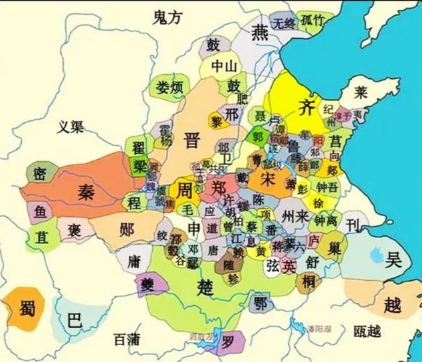春秋列国图谱：解码东周初期的政治棋局