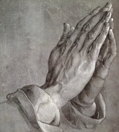 跨越时空的虔诚：解析丢勒祈祷之手中的生命礼赞