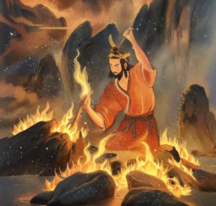 燧人氏真名揭秘：风允婼——中华文明的火种传递者