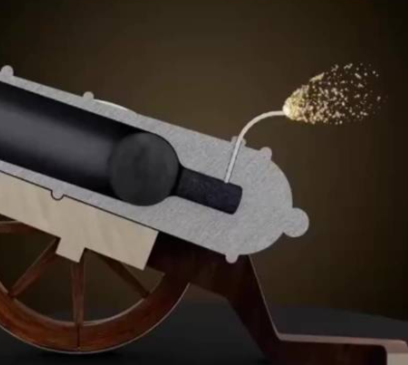 古代炮弹：实心球与火药的双重变奏