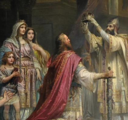 西方君权神授：从宗教枷锁到权力重构的历史嬗变