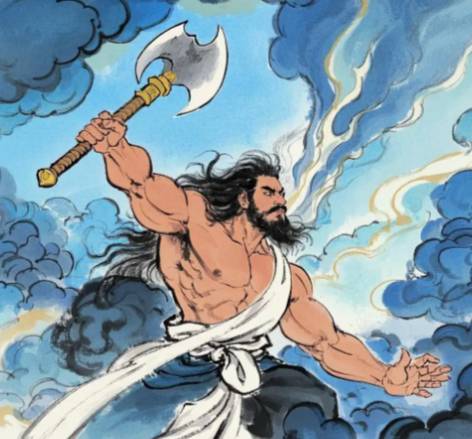 盘古与帝俊：神话维度下的力量与地位之辨