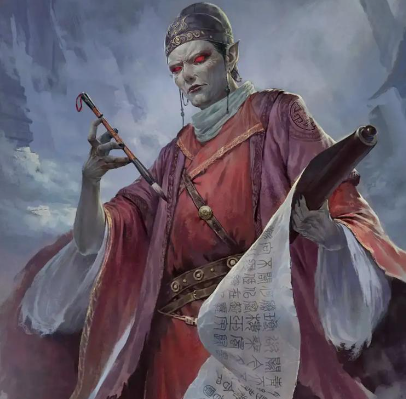 阴律司主宰：崔珏判官的威严形象考