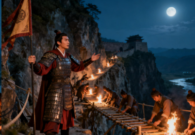 奇谋破局：韩信暗度陈仓，智取关中定乾坤