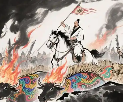火牛踏破危局：田单以孤城为棋，弈出复国奇谋