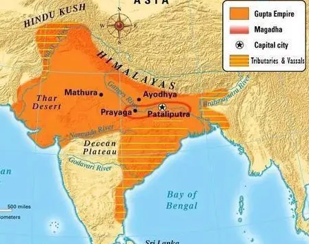 Where is the Kauśika Empire located now? In which part of India?