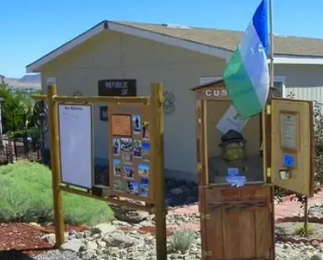 Where is the Republic of Molossia located? And where in the United States?