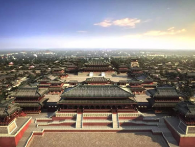 How was the Daxing City of the Sui Dynasty built? Why was it built here?