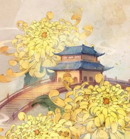 The fragrance of flowers filling the sky and permeating Changan--does it depict autumn or spring?