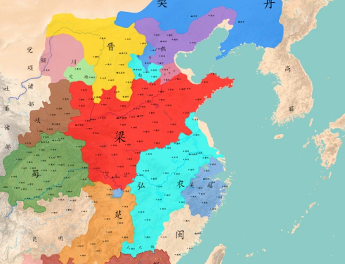 Revealing the Territory of the Five Dynasties and Ten Kingdoms: Territorial Scope and Regional Distribution