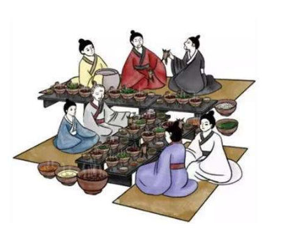 汉朝时期，为什么要跪着吃饭？
