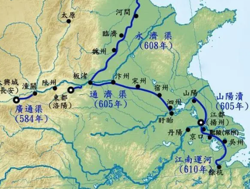 隋炀帝杨广与运河之间有什么联系：为什么修建运河?