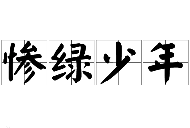 从“惨绿少年”到现代青年：理解一个词汇的变迁