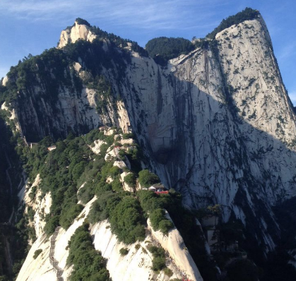 华山五大奇景是怎么住在一起的？分别是哪五个的地方？